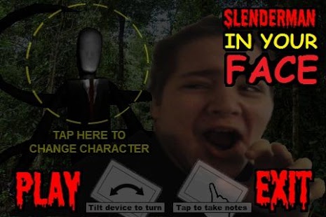 Download IN YOUR FACE SLENDERMAN